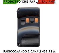 Radiocomando Bicanale 433,92 MHz Codice Variabile da 10 DipSwitch Aster 2 Canali