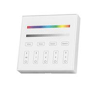 RADIOCOMANDO DA MURO 4 ZONE PER CONTROLLER STRISCE LED RGBW WIRELESS VT-2437-LED2917