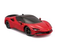 Maisto Ferrari SF90 stradale, scala 1:24, replica ufficiale con telecomando 2.4 GHz, batteria ricaricabile, 6 direzioni, design realistico per fan e collezionisti (78400)