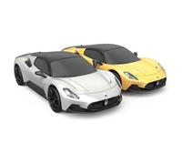 RE-EL TOYS - Maserati MC20 Bianca - Rc a Controllo Completo 2.4GHz Scala 1:12 (42cm) - Batteria Ricaricabile al Litio Inclusa - 2396