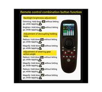 Radiocomando RXG7-TXG4 con Display A Colori, Scheda Ricevente 6-15 V CC e Modulo GPS per La Modifica di Barche da Pesca Radiocomandate.