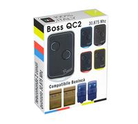 Telecomando Radiocomando BOSS compatibile NICE BIO BT2K BT1K BT 2 k apricancell