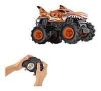 Radiocomando Tiger Shark 2,4 GHz scala 1:24 HOT WHEELS MONSTER TRUCKS Arancio H