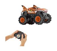 MATTEL HOT WHEELS MONSTER TRUCK AUTO TIGRE SHARK RADIOCOMANDATA 1/24 TRUCKS