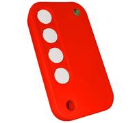 RADIOCOMANDO UNIVERSALE 4 CANALI MULTIFREQUENZA ROSSO CLOM4-AUTCLOM4RO IMOVE