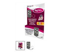 Radiocomando apricancello magiko x bravo mhz 433/868 fisso +rolling code banchi