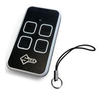 radiocomando universale nero bianco per sistemi quarzati codice fisso memoria 4 dispositivi antiscivolo resistente