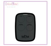 RADIOCOMANDO WHY EP 4 NERO MULTIFREQUENZA UNIVERSALE CON VISOR CLIP