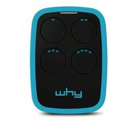 RADIOCOMANDO WHY EVO SKY BLUE MULTIFREQUENZA AD AUTOAPPRENDIMENTO 4 TASTI