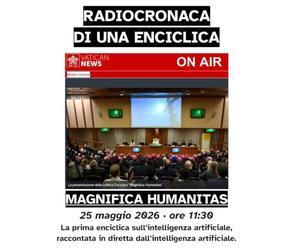 RADIOCRONACA DI UNA ENCICLICA - MAGNIFICA HUMANITAS: La prima enciclica sull'intelligenza artificiale, raccontata in diretta dall'intelligenza artificiale.