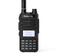 Radioddity GA-5E Radio Bidirezionale a Lunga Portata 5W Radio Portatile UHF/VHF Walkie Talkie Ricaricabile con Display SYNC per Attività All'aperto, Campeggio