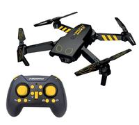 Radiofly - Space Wasp 32 - Drone RC 2.4GHz richiudibile - Camera 480p - Wi-Fi - App - 8 funzioni - 3 velocità - Flip 360° - Fermoposizione - Decollo/Atterraggio assistiti - 32x27x5.2 cm
