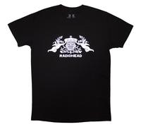 Radiohead Bearhead Crest ufficiale Uomo maglietta unisex