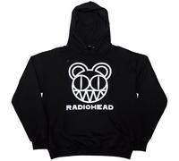Radiohead Bearhead Pullover Felpa Con Cappuccio Size XL