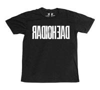 Radiohead T Shirt Daehoidar Band Logo Nuovo Ufficiale Uomo Nero Size M