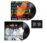 Radiohead In Rainbows/Kid A con carta d'arte bonus