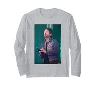 Radiohead Live Thom Yorke Kid A di Andy Willsher Maglia a Manica