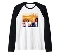 Radiohead Pablo Honey Era Thom Yorke 1993 di AJ Barratt Maglia con Maniche Raglan