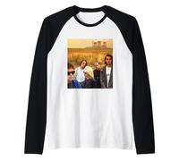 Radiohead Pablo Honey Era Thom Yorke di AJ Barratt Maglia con Maniche Raglan
