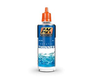 Radiokontrol AK Interactive AK712 AK 712 Acrylic THINNER 60 ml Diluente