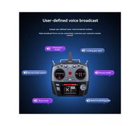 RadioLink New T16D 16 Canali RC Trasmettitore 2.4GHz con Ricevitore R16F Telecomando per RC Auto Barca Drone Destra