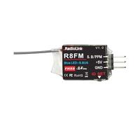 Radiolink R8FM 8 Canali 2.4GHz Micro RC Ricevitore SBUS/PPM per Mini FPV Racing Drone, Quad, Aereo RC6GS V3/RC4GS V3/T8FB/T8S/RC8X/T16D/T12D Trasmettitore