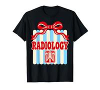 Radiologia Coquette Bow Tecnologo Radiologico X Ray Anatomia Maglietta