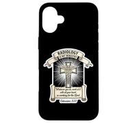 Radiologo cristiano Radiologia è il mio medico di ministero Gesù Custodia per iPhone 16 Plus