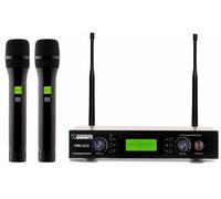 Radiomicrofono Sistema wireless UHF 2 microfoni gelato PMU 2212 Audiodesign