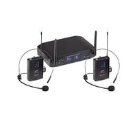 SOUNDSATION WF-U216PP Sistema a Radiomicrofono Doppio UHF da 16+16 Canali con du