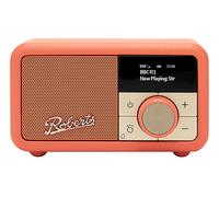 Radio's ROBERTS Roberts Revival Petite 2 mini DAB+ en FM radio met Bluetooth ontvangst - pop orange