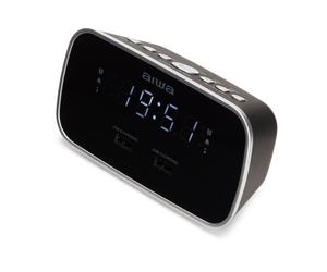 Radiosveglia Aiwa CRU-19 2xUSB Nera