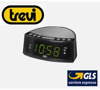 Radiosveglia DIGITALE Trevi Rc 846D Black snooze sleep NERA TREVI