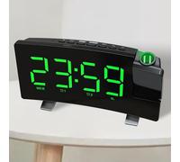 Radiosveglia Proiezione digitale Schermo curvo LED Desktop Radio FM Home