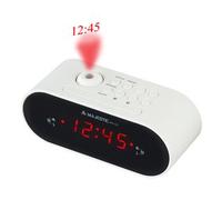 New Majestic RS-137 Sveglia digitale Nero, Bianco