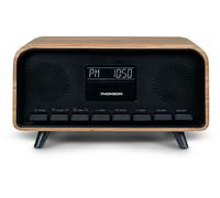 THOMSON - Rt850bt Radio Sveglia Fm Micro Hifi Bluetooth® Stereo Vintage Legno
