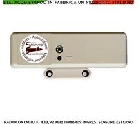 RADIOSWITCH 12 BIT CONTATTO ANTIFURTO BORDO GESTISCE SINTAP TAPPARELLE SERRANDE