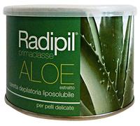 Radipil, Ceretta Depilatoria Professionale con Aloe, per Pelli Delicate - Vaso da 400 Ml