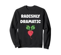 Radishes vegetable funny quote dramatic radish Felpa