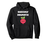 Radishes vegetable funny quote dramatic radish Felpa con Cappuccio