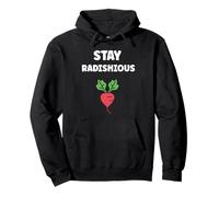 Radishes vegetable funny quote radish Felpa con Cappuccio