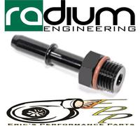 Radium 14-0646 -6AN ORB Maschio a 5/16" SAE Maschio Adattatore Nero 1pc