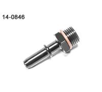 Radium 14-0846 6AN ORB A 5/16in SAE Maschio, Corto