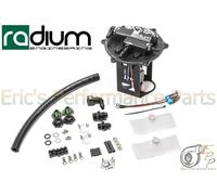 Radium 20-1340 Carburante Appendiabiti per 4G63 Evo 7-8-9 Pumps-No-Include AEM