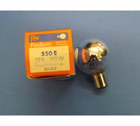 Radium OP LAMPADA A INCANDESCENZA BA20D 12V 100W KUPPENVERSPIEGELT ARGENTO 550E