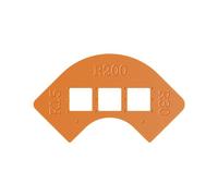 Radius Jig Router Modelli Raggio Quick Jig Lavorazione Del Legno Angolo Routing Modelli Angoli Tavolo Arrotondato Router Bit Bordi Lavorazione Del Legno Angolo Copia Modello