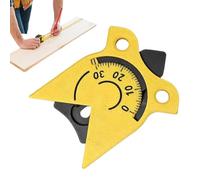 Radius Measuring Gauge - Quick Check Precision Ruler, Measurement Template Contour Gauge for Machinist Carpenter Welder Automotive Repair Metalworking Workshop