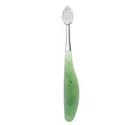 RADIUS Source - Spazzolino da denti con setole morbide, testa sostituibile, manico EcoGrind