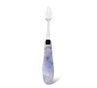 RADIUS Spazzolino da denti Tour Travel Brush Calacatta, senza BPA e ADA, progettato per migliorare la salute delle gengive e ridurre il rischio di malattie gengivali, 1 confezione