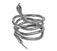 RadiVibe Collana a serpente pieghevole oro serpente gioielli per le donne punk gotico gioielli regali calza stuffers, Metallo, Nessuna pietra preziosa